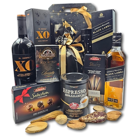 Pachet cadou luxury dream cu băuturi, cafea și ceai