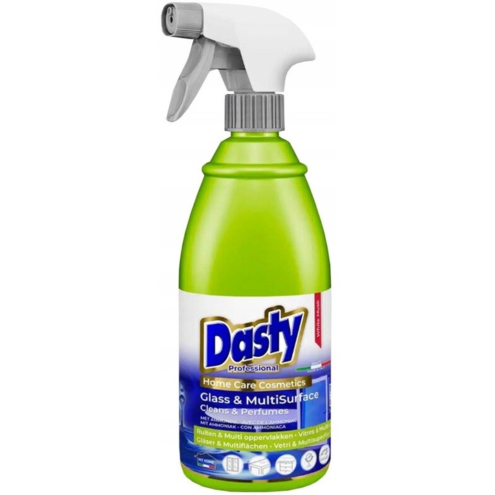 Lichid de curatare a sticlei si a suprafetelor cu amoniac Dasty, 700 ml