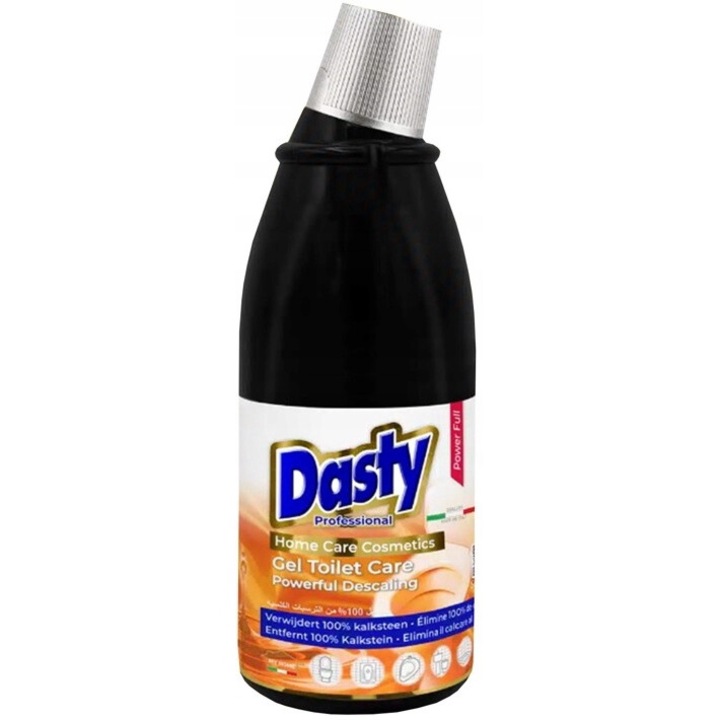 WC fertőtlenítő gél, Dasty, 750ml, hatásos vízkő ellen