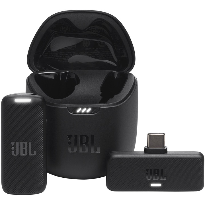 Безжичен микрофон JBL Quantum Stream, USB-C, 24H