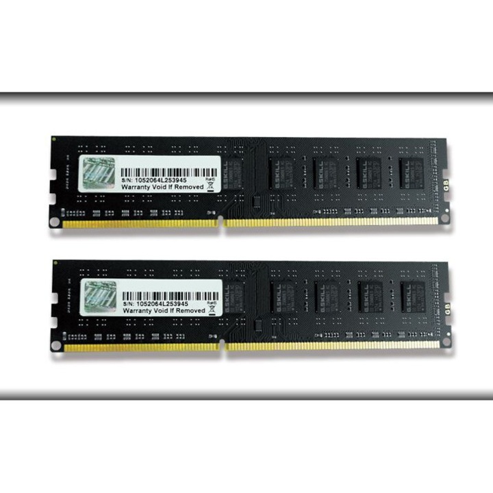 G.SKILL 8GB DDR3 1600MHz Kit(2x4GB), 72499, Memória