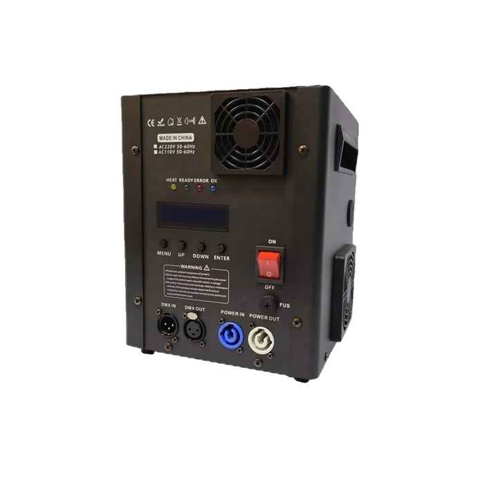 Masina de efecte cu scantei reci, 600W, inaltime spray ajustabila, 20x19x24cm, 1 masina