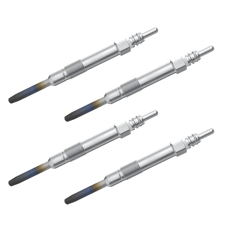 4 db-os Bosch izzítógyertya készlet Alfa Romeo 147, 159, Fiat Bravo II, Croma, Doblo, Multipla, Punto, Stilo, Opel Astra H, Signum, Saab 9-3, Suzuki SX4 típusokhoz