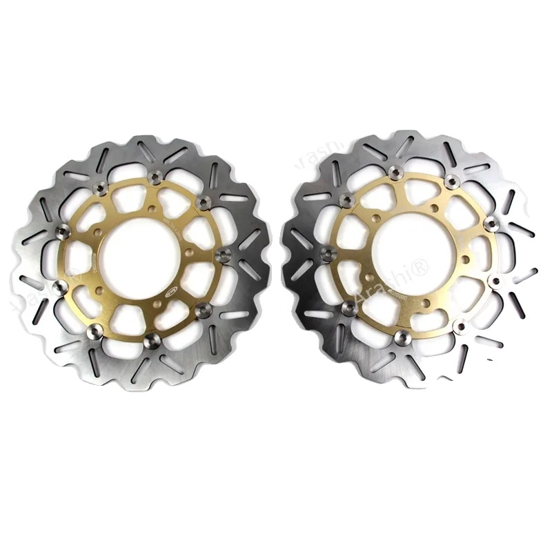 Set 2 discuri de frana, pentru Suzuki GSXR 600 750 1000, design