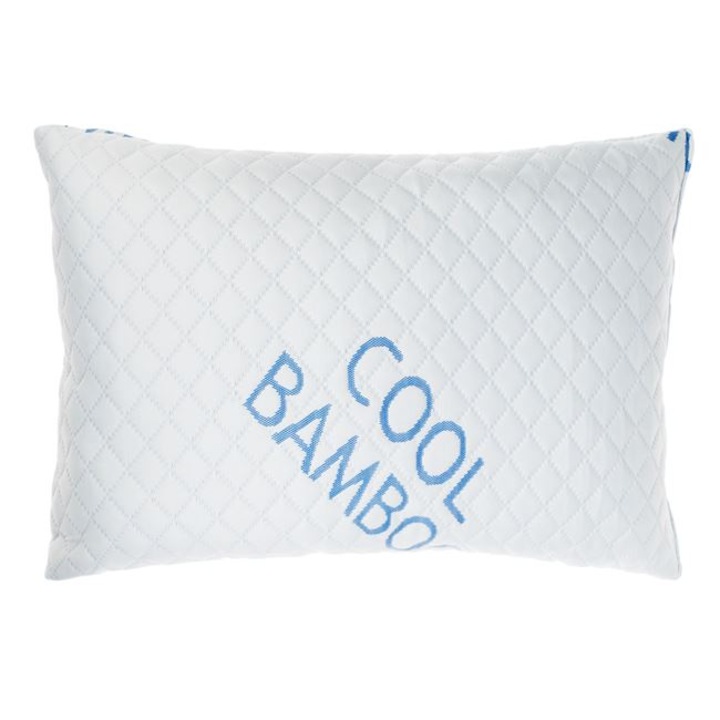 Perna Dormit Cool Flex, 70x50 cm, Spuma cu Memorie, Racoritoare, Husa Bambus