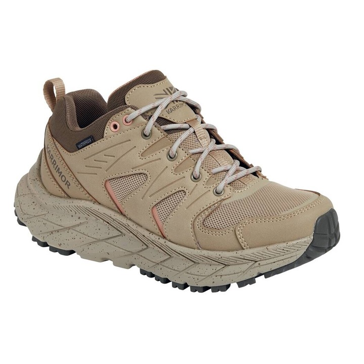 Pantofi sport dama, Karrimor, Piele sintetica, Maro