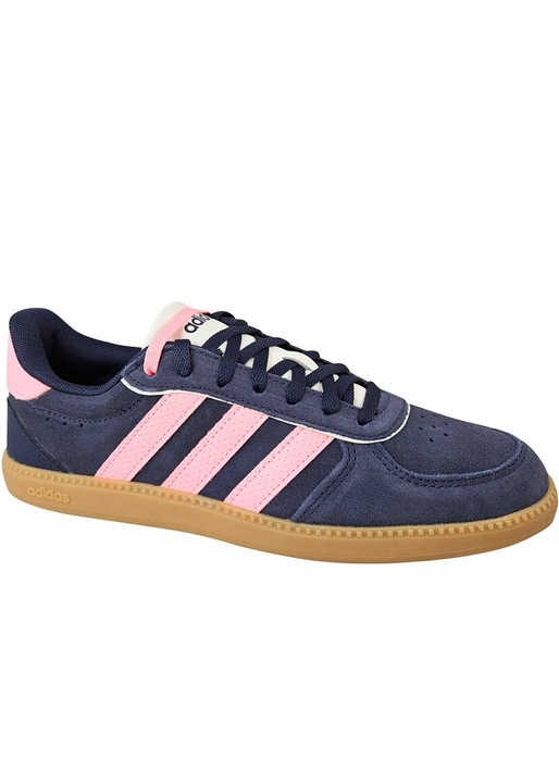 Tenisi dama Adidas Breaknet Sleek Suede, bleumarin, piele naturala, Bleumarin, 42