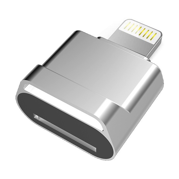 Cititor de carduri pentru cititor de carduri SB3.0 adaptor otg recorder de conducere adaptor de sistem tf13 gri argintiu