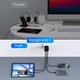 Incarcator pentru telefon mobil si tableta, MOGU, adaptor PD dublu de incarcare rapida de 120 W, 2USB+2PD, negru