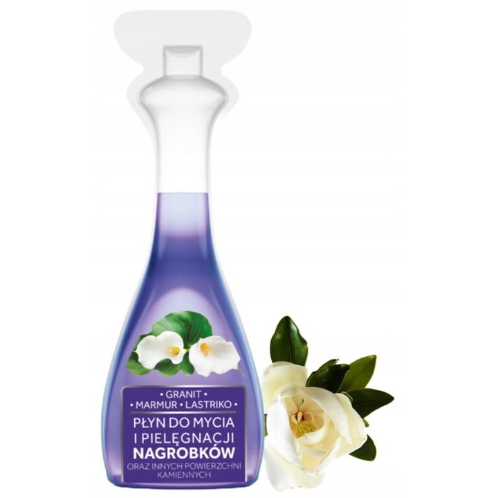 Pliant de curatare si intretinere morminte 40 ml Agrecol, lichid, fara urme, pentru marmura, granit, beton