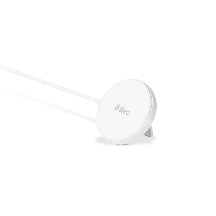 Безжично зарядно ttec, 220V, AirCharger, M+, MagSafe, Бяло