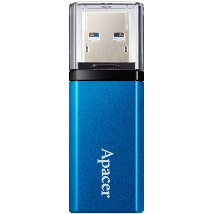 USB памет Apacer AH25C, Син, 64GB