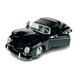 Porsche 356 A Speedster modell, fekete, Welly 1/24