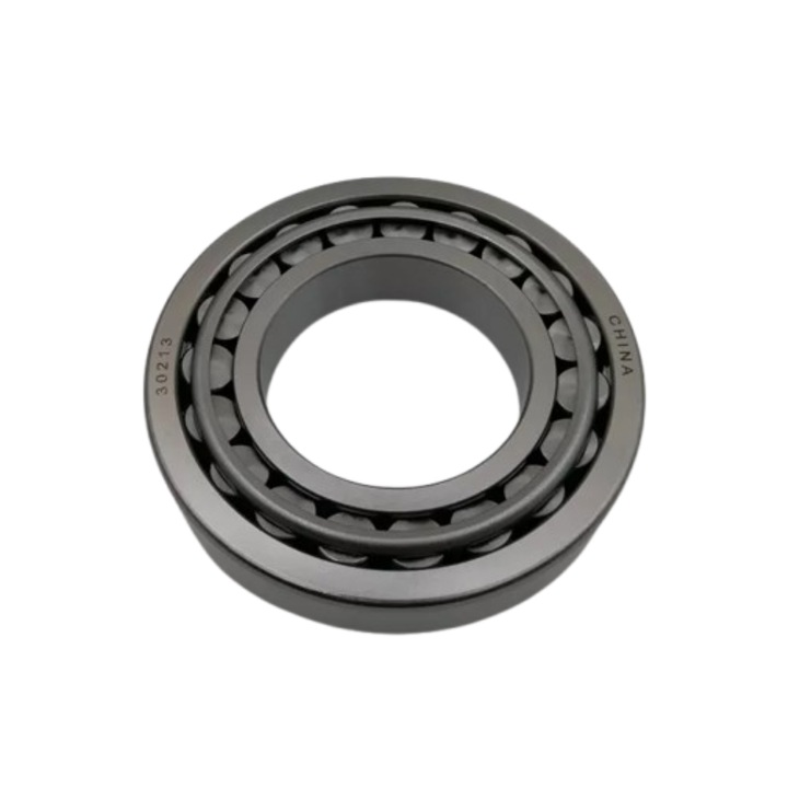 Set de 2 Rulmenti conici, pentru roti de remorca a utilajelor agricole, 12cm, metal, argintiu