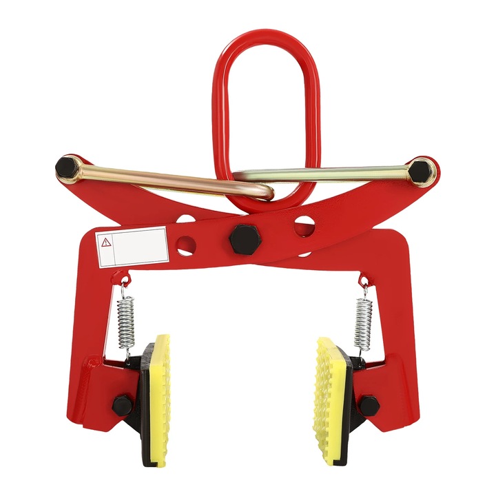 Clește pentru piatră, 330 kg, deschidere 10x24 cm, roșu