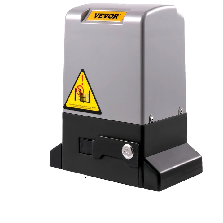 Deschizator de poarta glisant, 1800 KG, 12 m/min, control de la distanta 30 m, gri, dimensiuni 32.5x27.1x15 cm