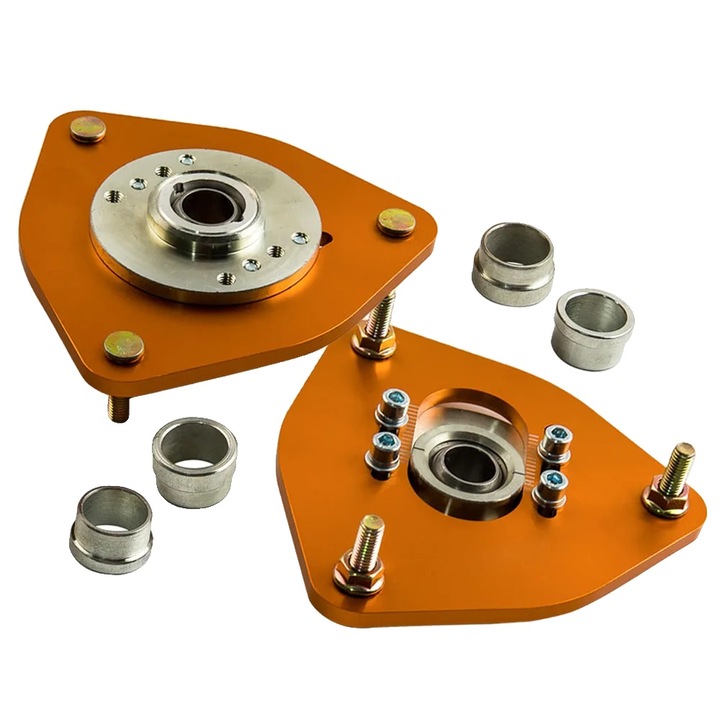 Set 2 Placi de camber pentru suspensii, compatibil cu Subaru Impreza WRX, aluminiu de calitate, 35x22x10cm