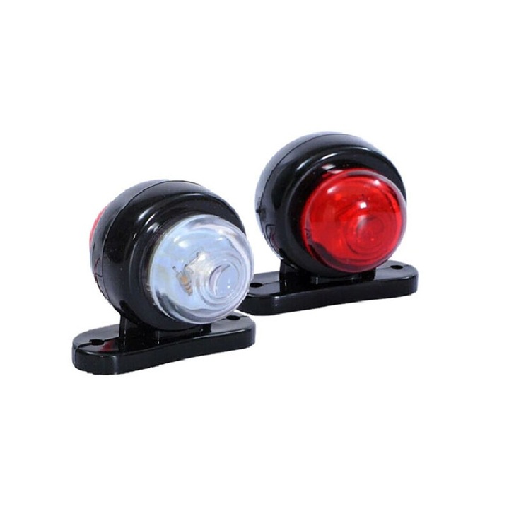 Set de indicatori cu diode, PBauto, 12V-24V, 2 bucati