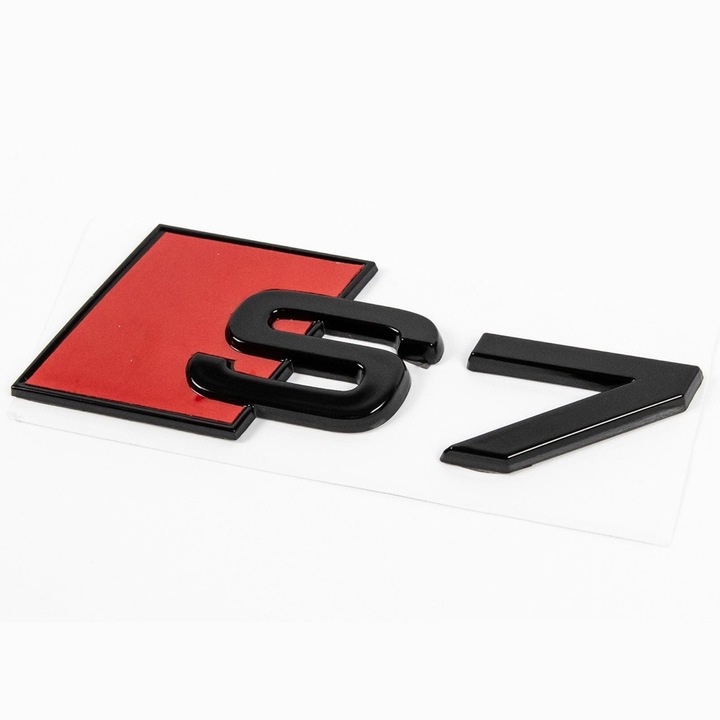 Emblema pentru Audi, PBauto, S Line, Negru