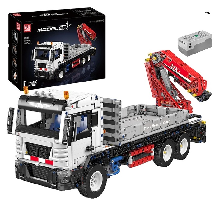 Macara cu telecomanda montata pe camion, 2530 bucati, materiale ecologice, 2530 buc