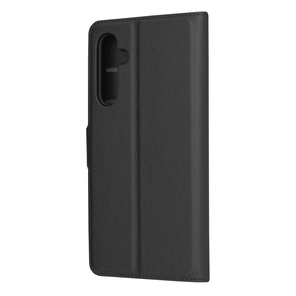 Husa pentru Samsung Galaxy A54 5G tip carte cu inchidere magnetica compartimente pentru carduri si functie stand negru