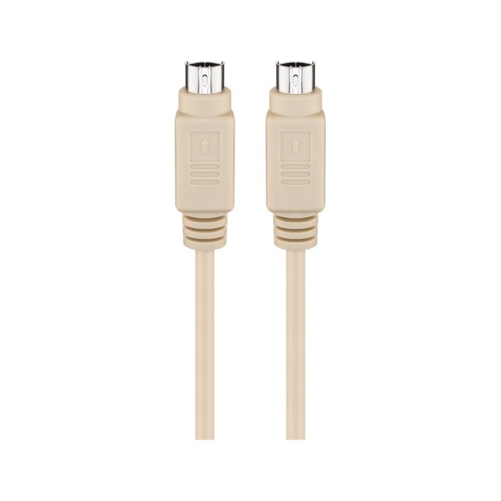 Cablu PS/2 pentru tastatura si mouse, 2m