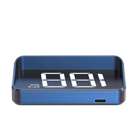 M2 Hud Vitezometru HUD M2, 90x45mm, alb/verde, plug and play - eMAG.ro