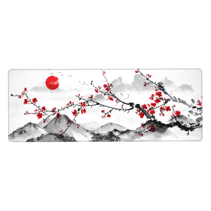 Подложка за мишка Gaming 800x300x3 mm, Plum Bossom C