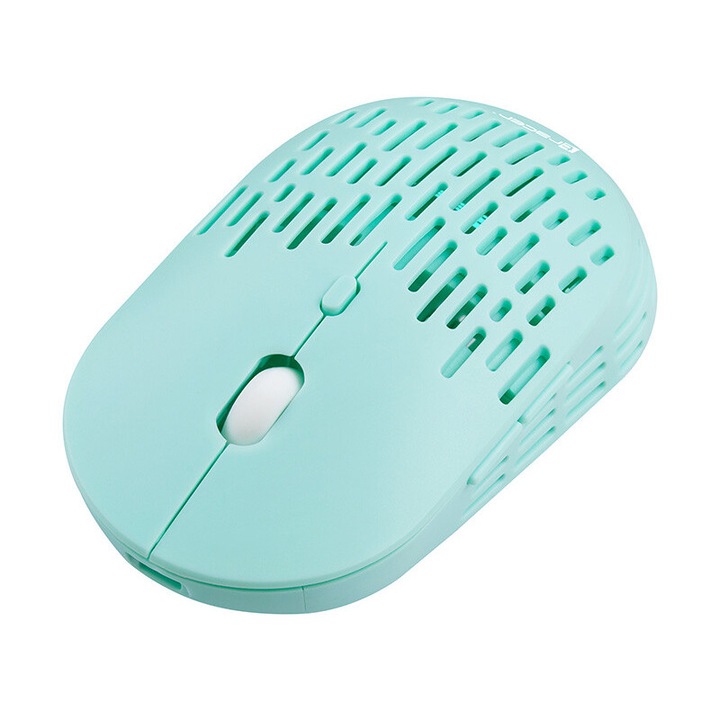 Mouse Tracer Punch RF 2,4 GHz, klasszikus dizájn, optikai érzékelő, mentazöld