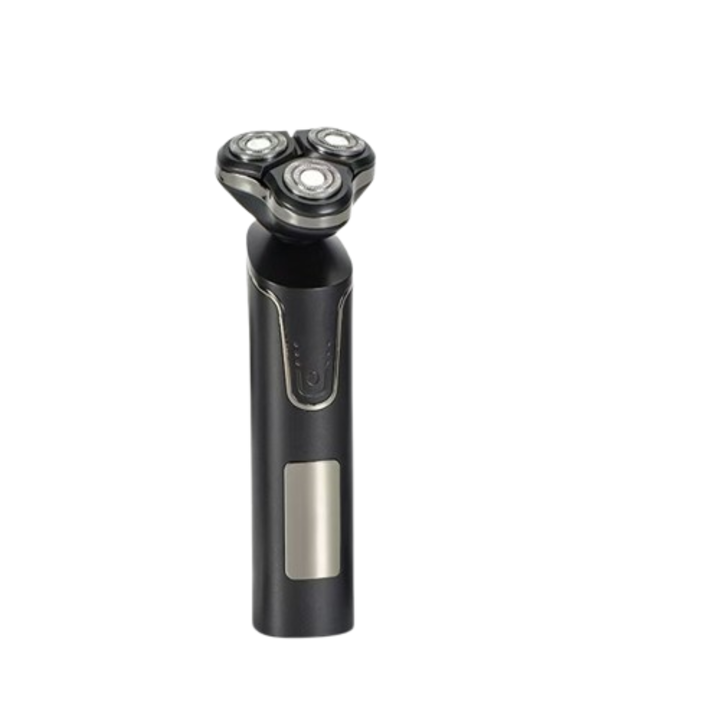 Електрическа самобръсначка, 3 секции, Черна