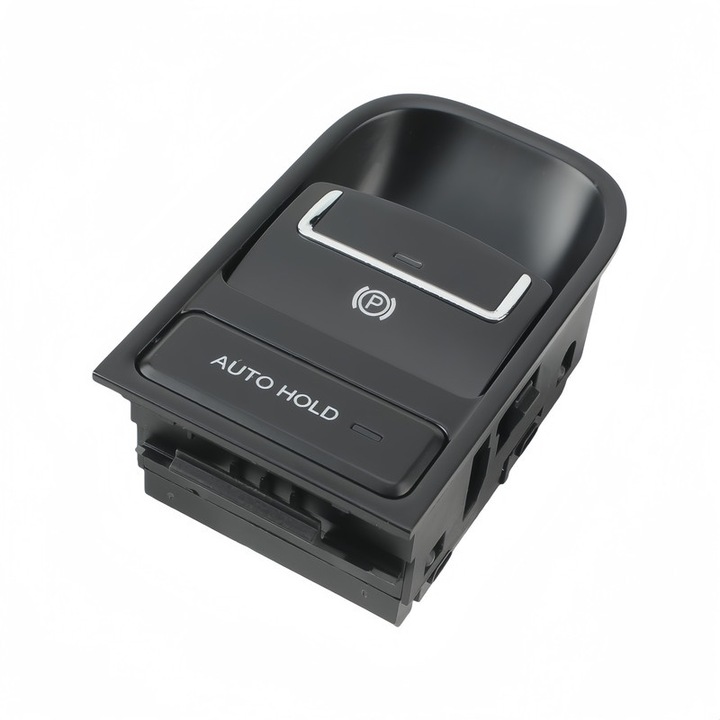 Бутон за ръчна спирачка, Autohold задействане на ръчната спирачка, За Volkswagen Tiguan, Sharan, OE 5N0927225, черен