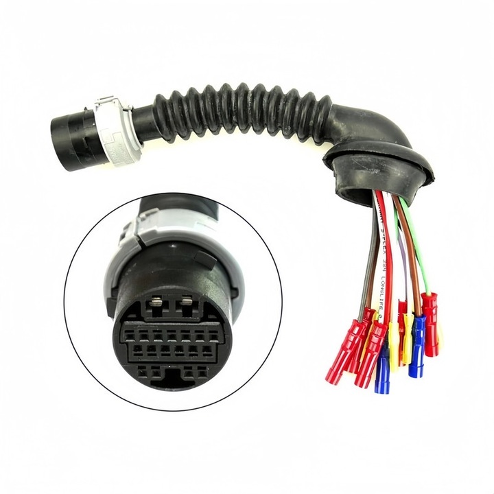 Kit reparatie cablaj portiera spate, Pentru Opel Astra H, Lungime 40 cm, Multicolor, 13158679