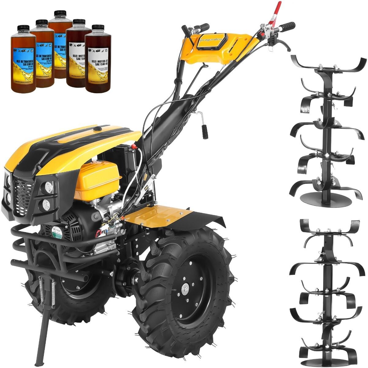 Motocultor ProGARDEN Campo 1873 Alpine, motor 18 CP, benzina, Euro