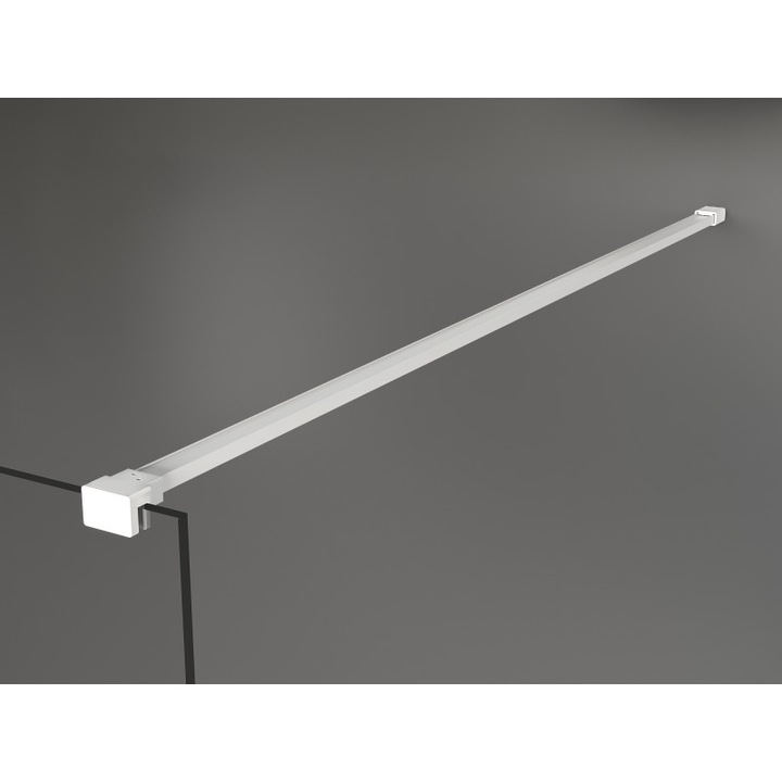 Поддръжка за душ стена Mexen, бял - 800-01-20