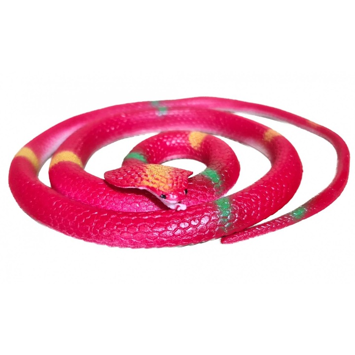 Еластична играчка гумена змия кобра 94 см