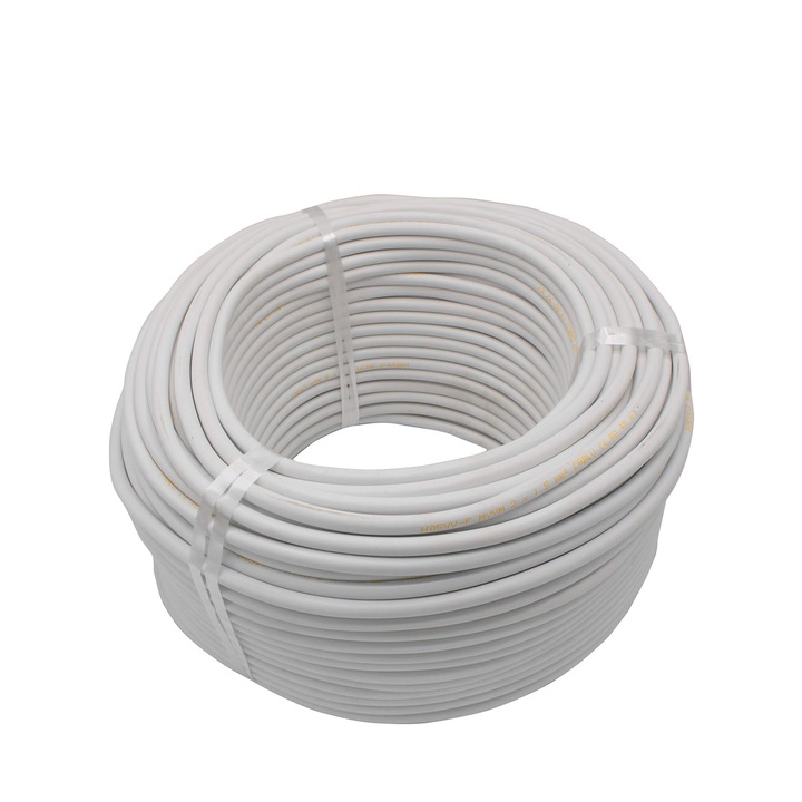 Elektromos kábel 3X1,5mm /100m / Fehér