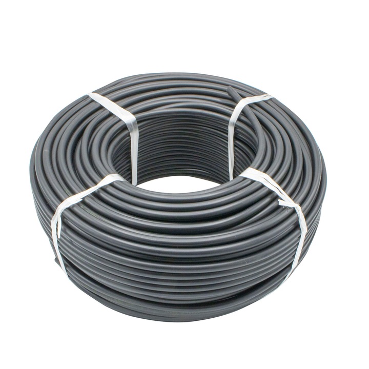 Електрически кабел 2Х0.75мм /100м / Черен