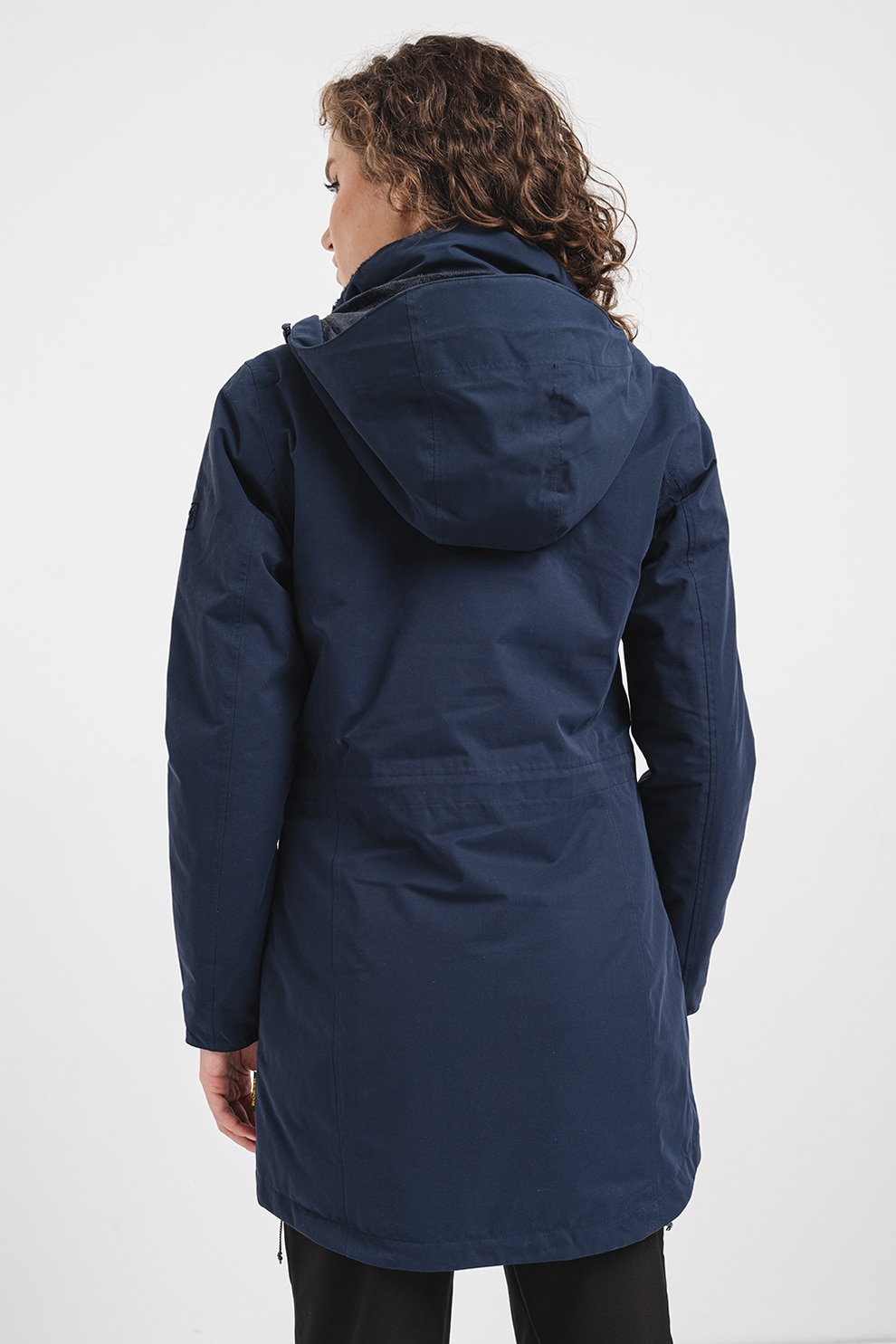 【3/10迄】Madison Parka-Fake Melton Jack Wolfskin, Jacheta parka cu gluga Madison Avenue, Bleumarin, S