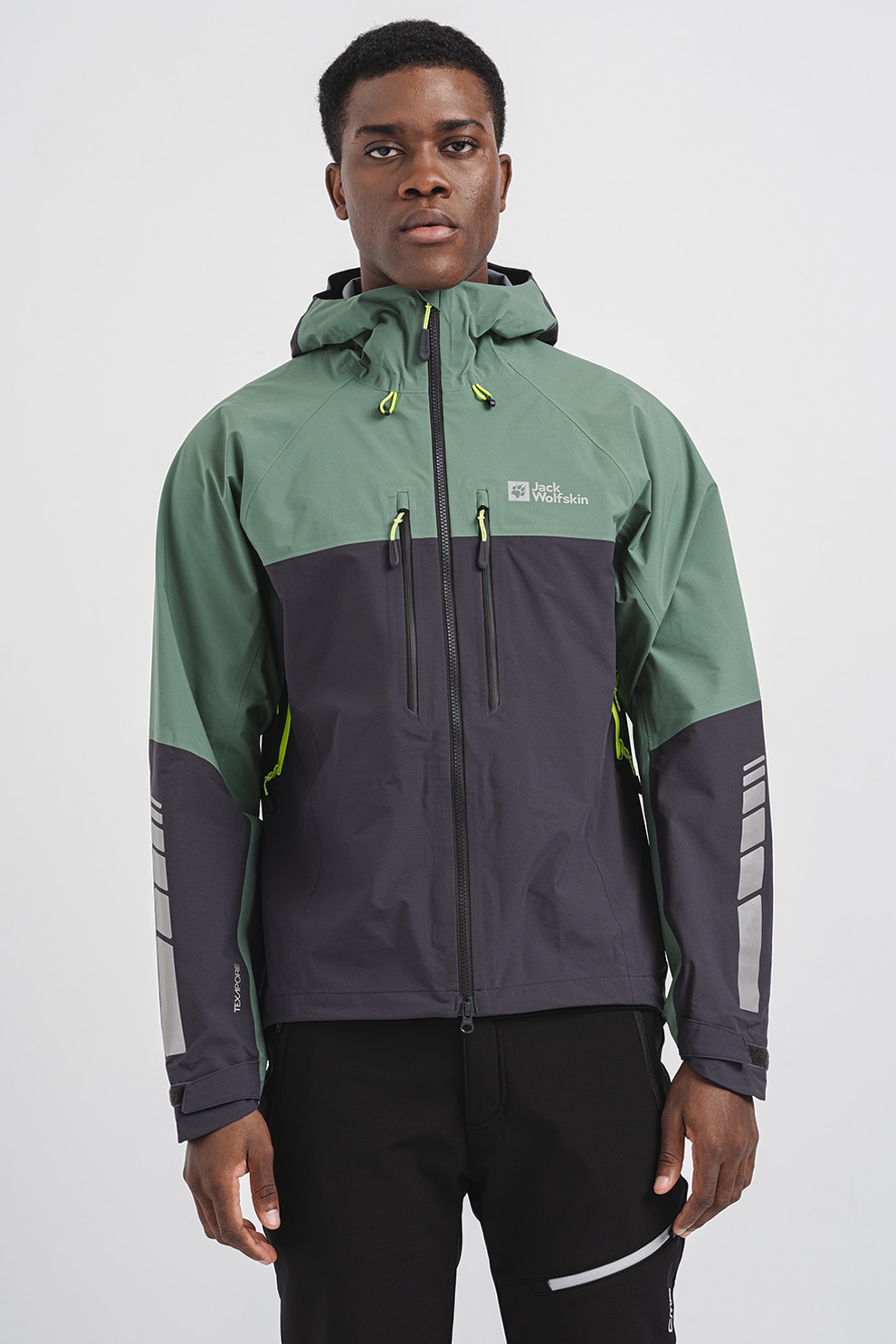 Jack Wolfskin, Jacheta impermeabila pentru ciclism Morobbia 3L