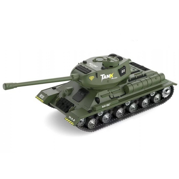 Tanc cu telecomanda, lumini si sunete, 27 MHz, 29.5x11.5cm