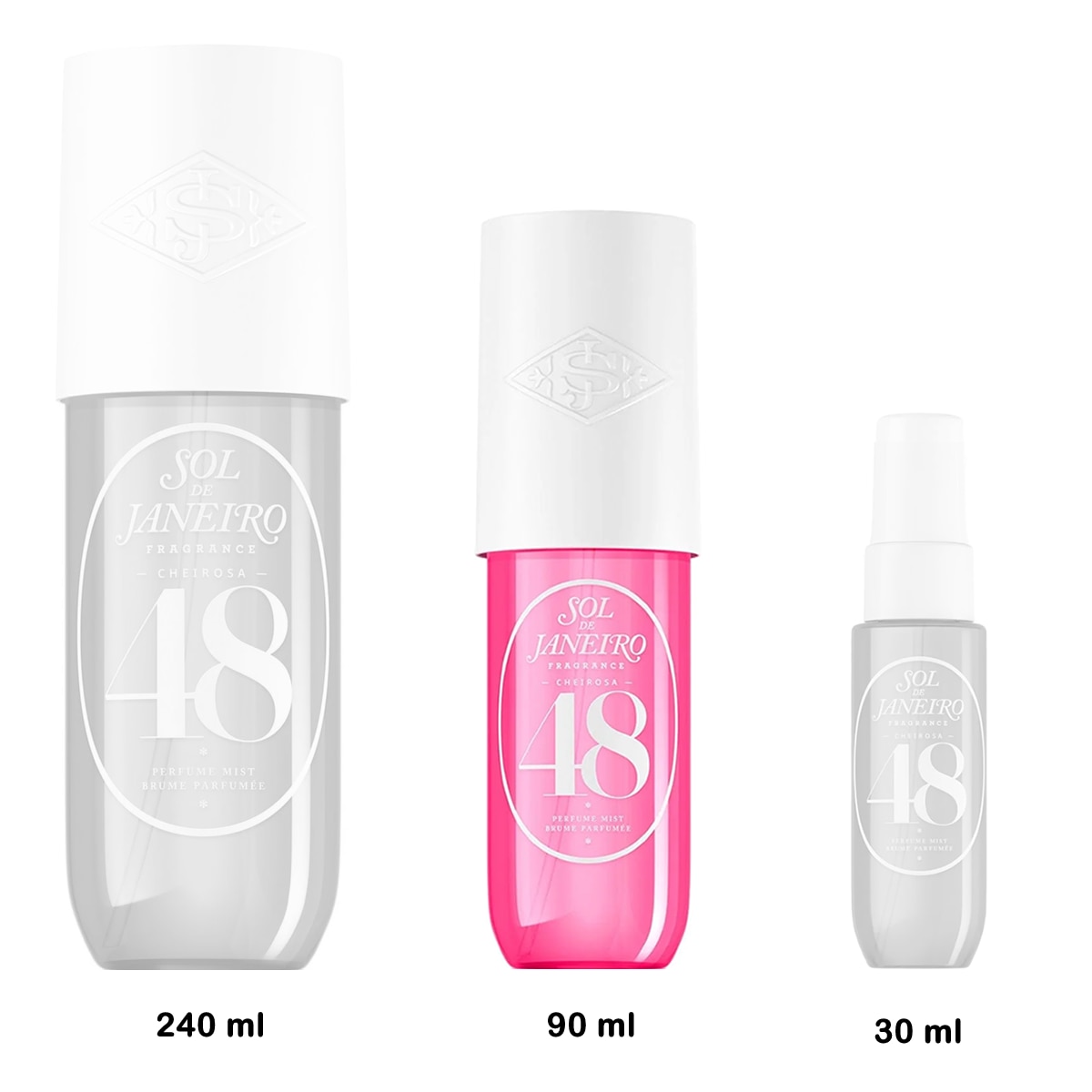 Spray parfumat pentru corp si par pentru femei, Sol de Janeiro