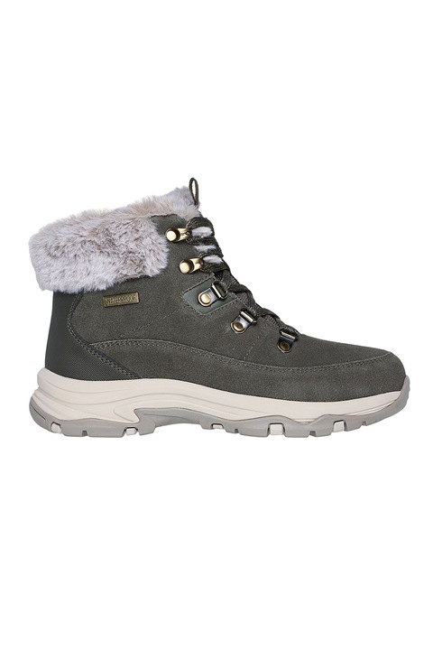 Skechers, Непромокаеми боти с еко пух, Каки