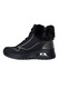 Skechers, Cizme cu garnituri de blana sintetica Uno Rugged Fall Shimmer Durabuck, Negru, Argintiu, 37