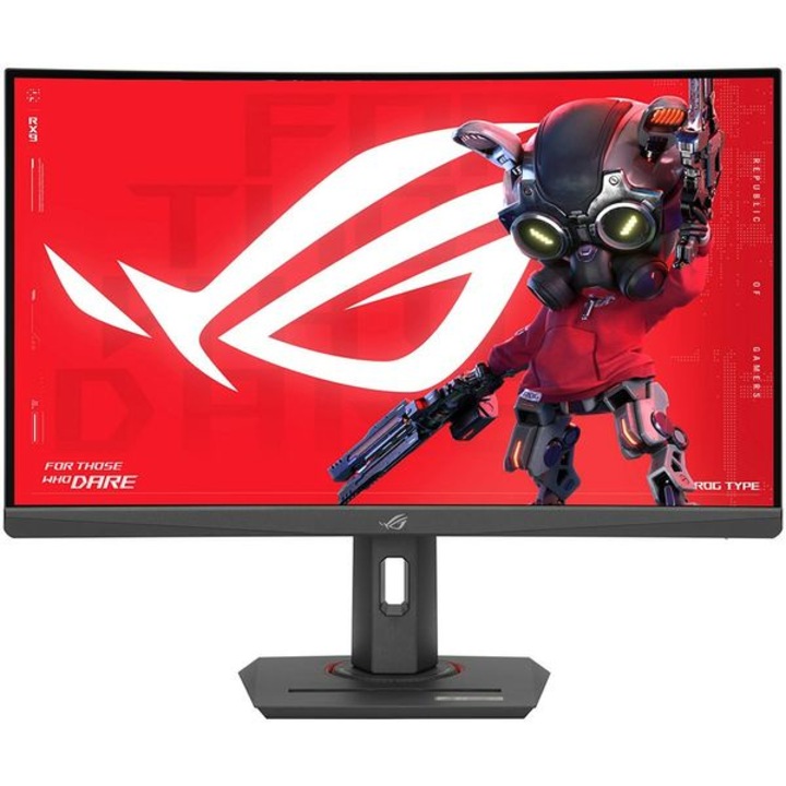 Hajlított monitor Gaming LED VA ASUS ROG Strix XG32WCS, 31,5", WQHD, 180 Hz, FreeSync, HDR10, fekete, F osztály