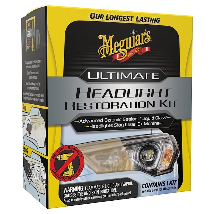 Meguiar's Ultimate fényszórófelújító készlet