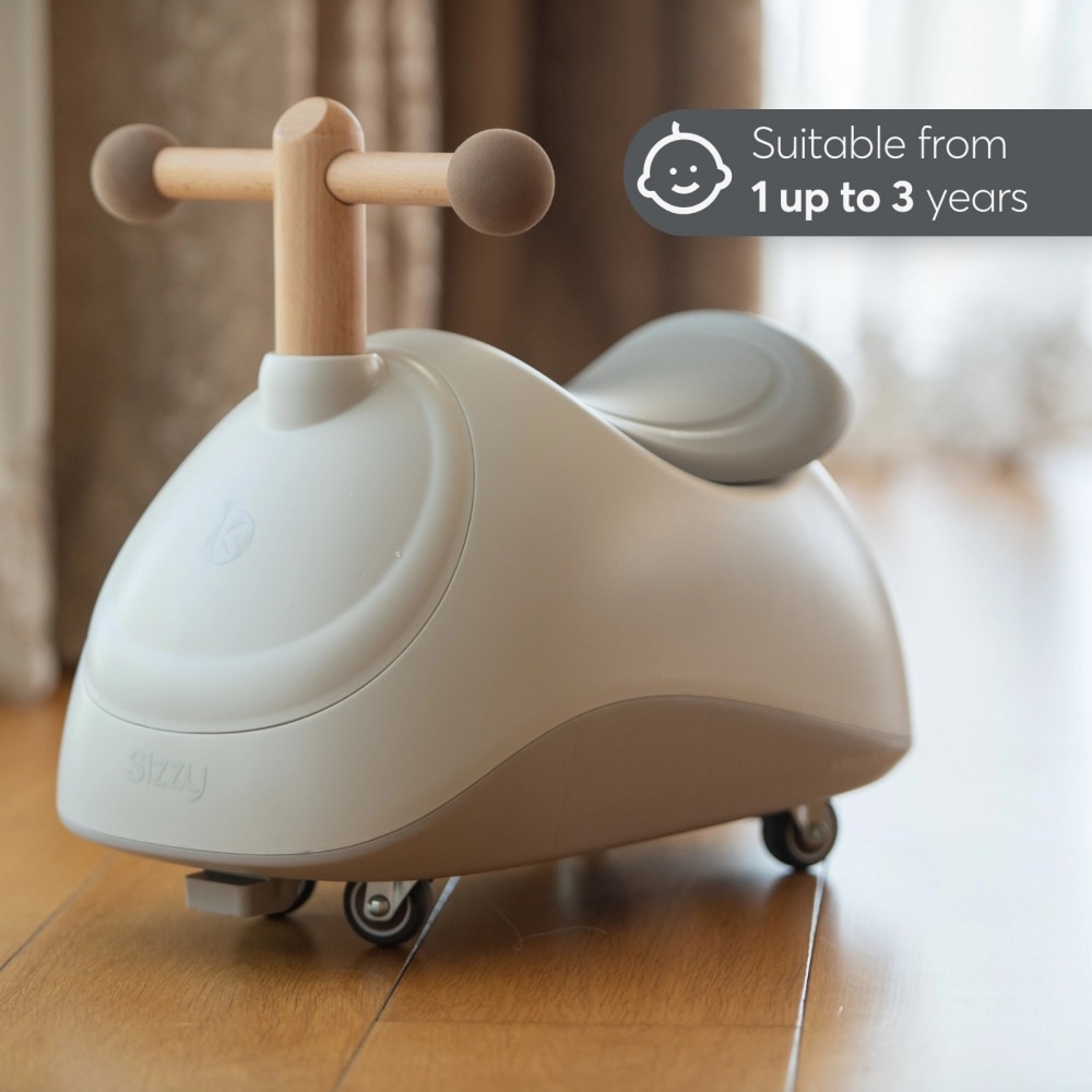 Vehicul fara pedale pentru copii Ride On KikkaBoo Sizzy Mint