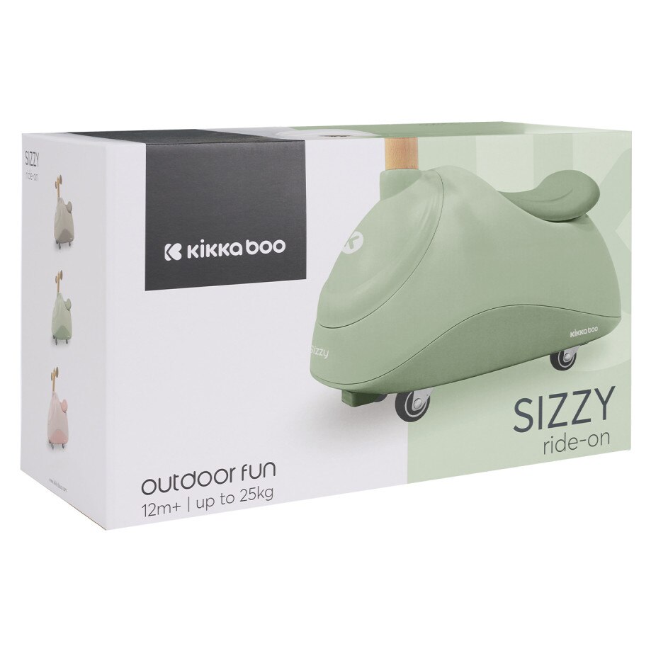 Vehicul fara pedale pentru copii Ride On KikkaBoo Sizzy Mint