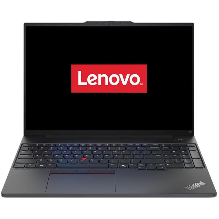 Lenovo ThinkPad E16 Gen 2 Laptop, processzor AMD Ryzen 7 7735HS 16MB gyorsítótár, akár 4,75 GHz, 16" WUXGA, 32GB DDR5, 1TB SSD, AMD Radeon 680M Graphics, fekete