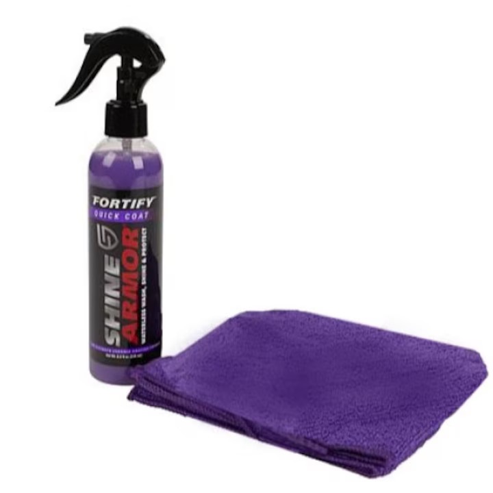 Автомобилна керамична защита, блестяща броня, специална кърпа