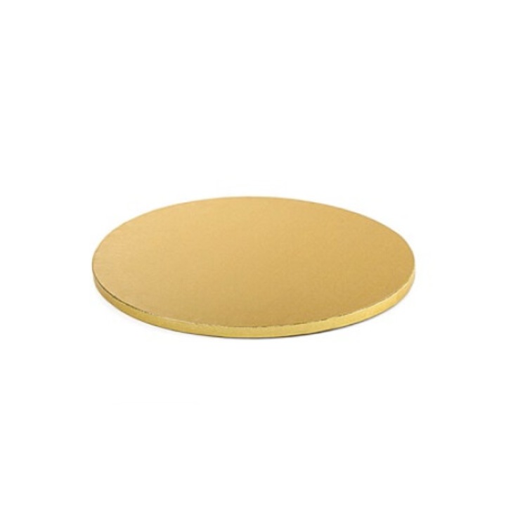 Platou rotund pentru prajituri, carton 20 x 1.2 cm, Clini 2x-0440
